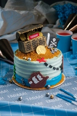 Pirate Vanilla Cake 