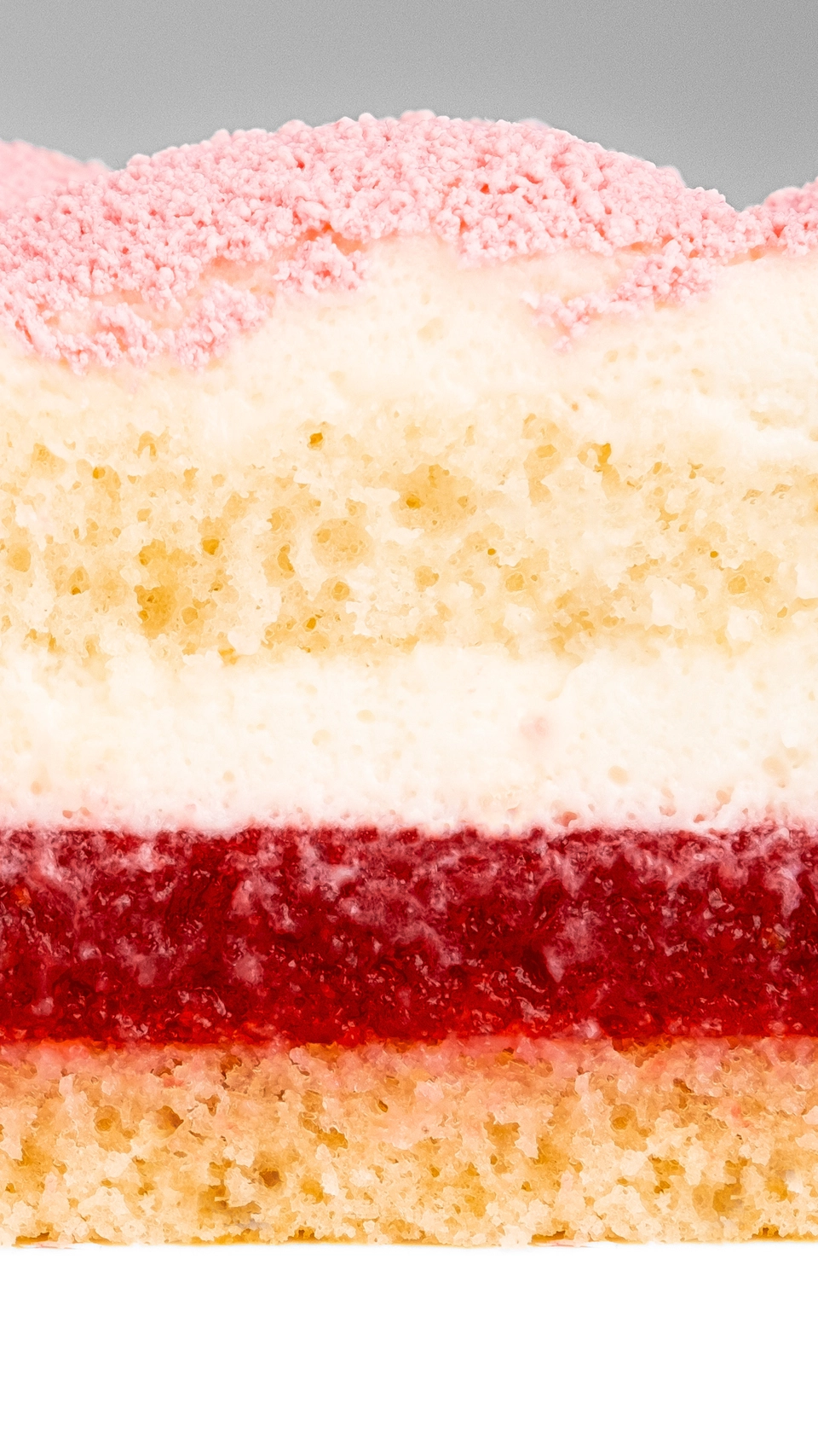 Zemallow Strawberry Vanilla Heart Entremets