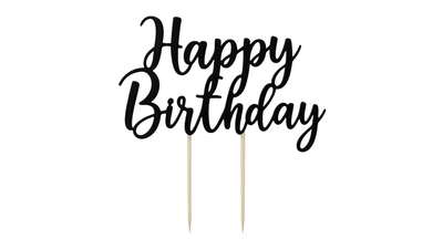 Happy Birthday Cake Topper