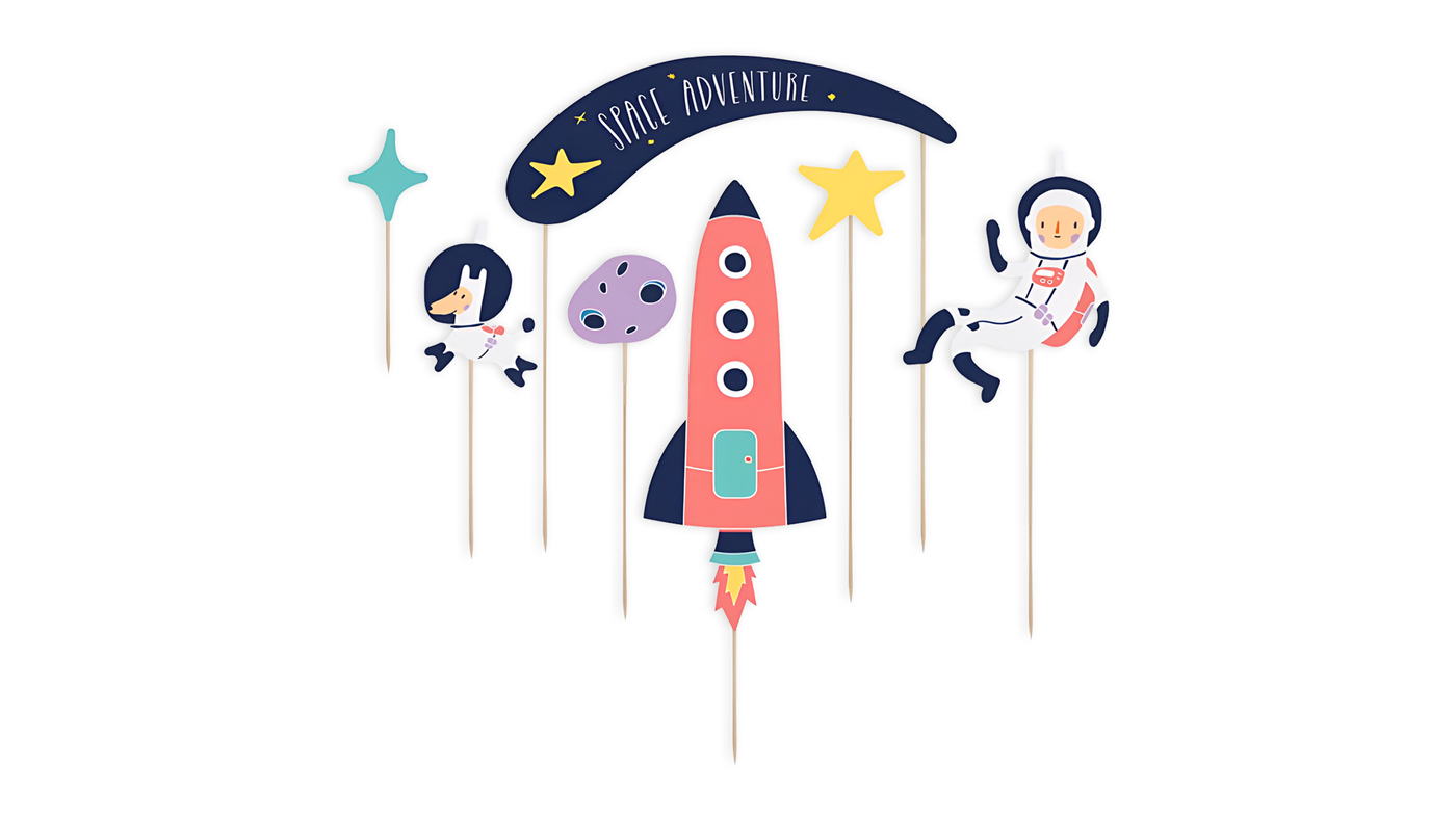 Space Cupcake Toppers