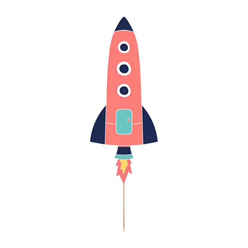 Space Cupcake Toppers