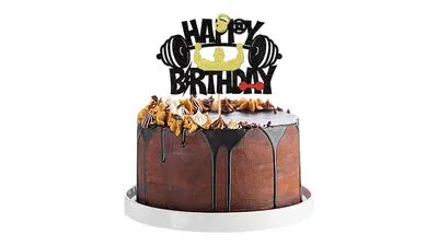 Gym Cake Topper