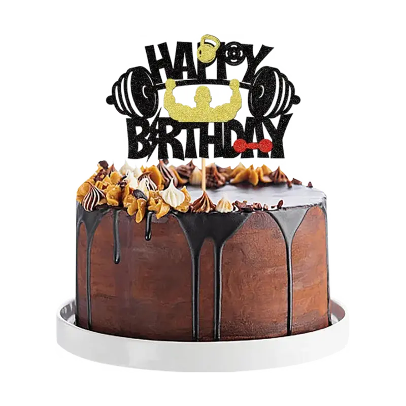 Gym Cake Topper