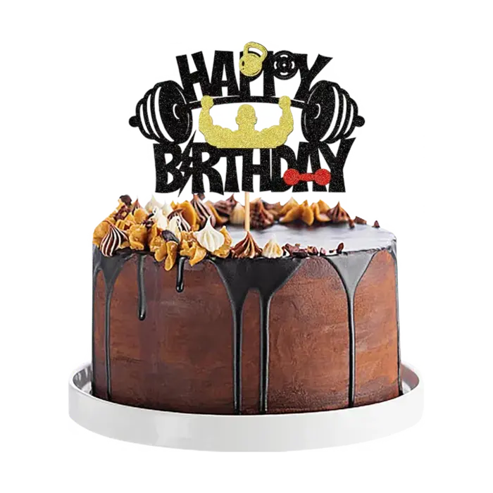 Gym Cake Topper