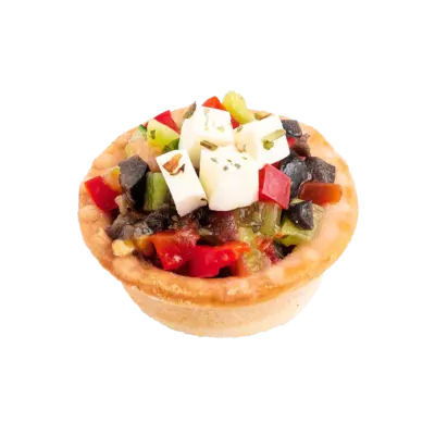 Greek Salad Tartlet