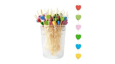 Colorful Heart Sticks