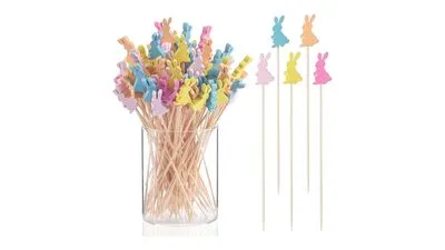 Colorful Bunny Picks