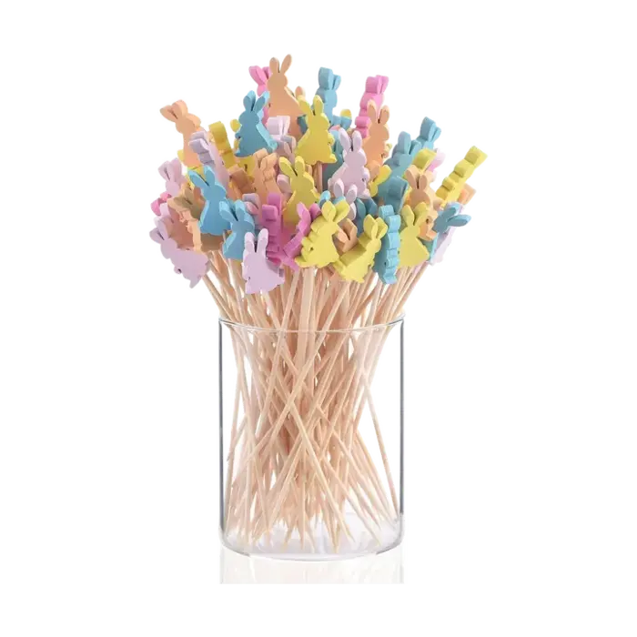 Colorful Bunny Picks