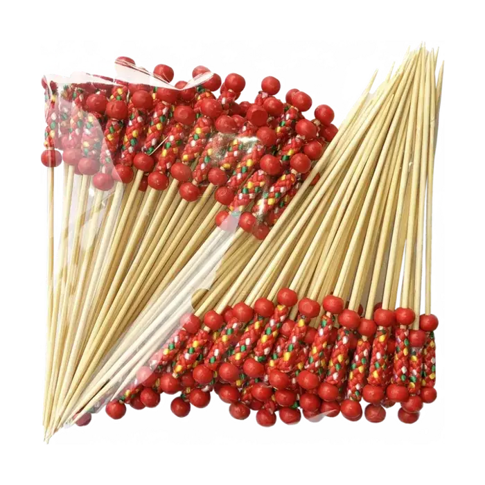 Woven Red Beads Sticks