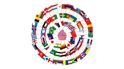 Country  Flags Sticks
