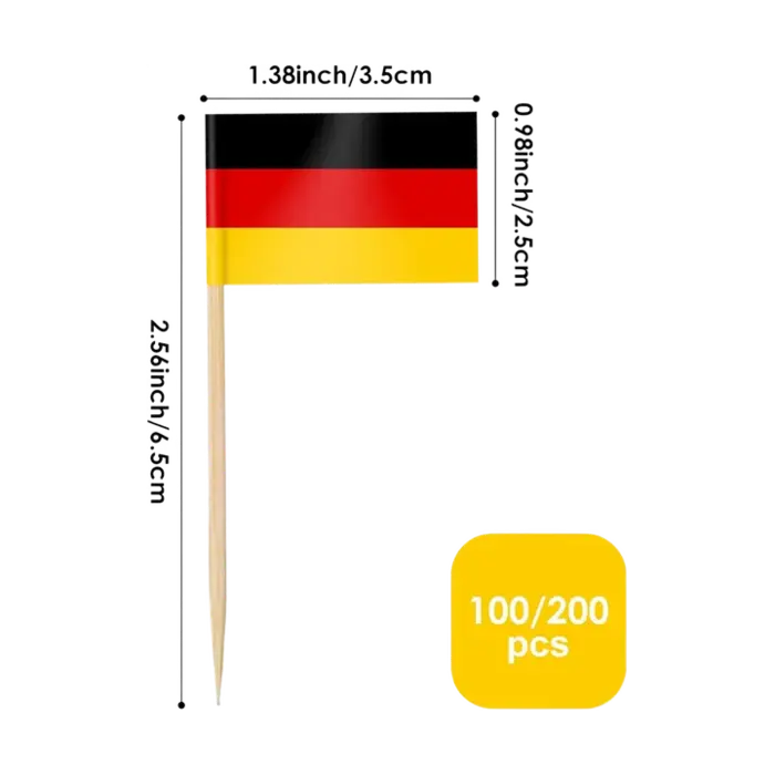 Country  Flags Sticks