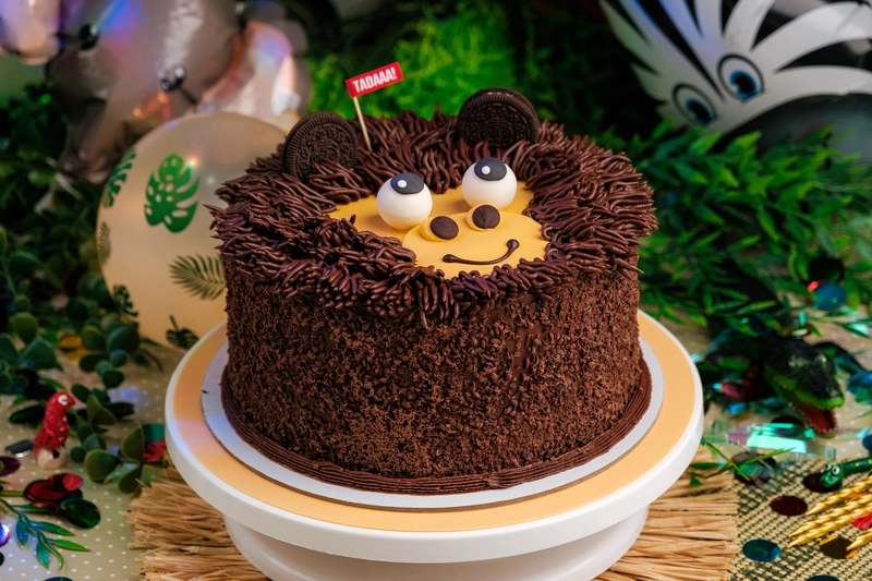 Monkey Vanilla Cake
