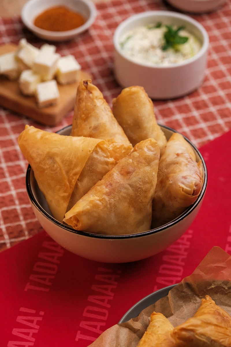 Chilli Paneer Samosa