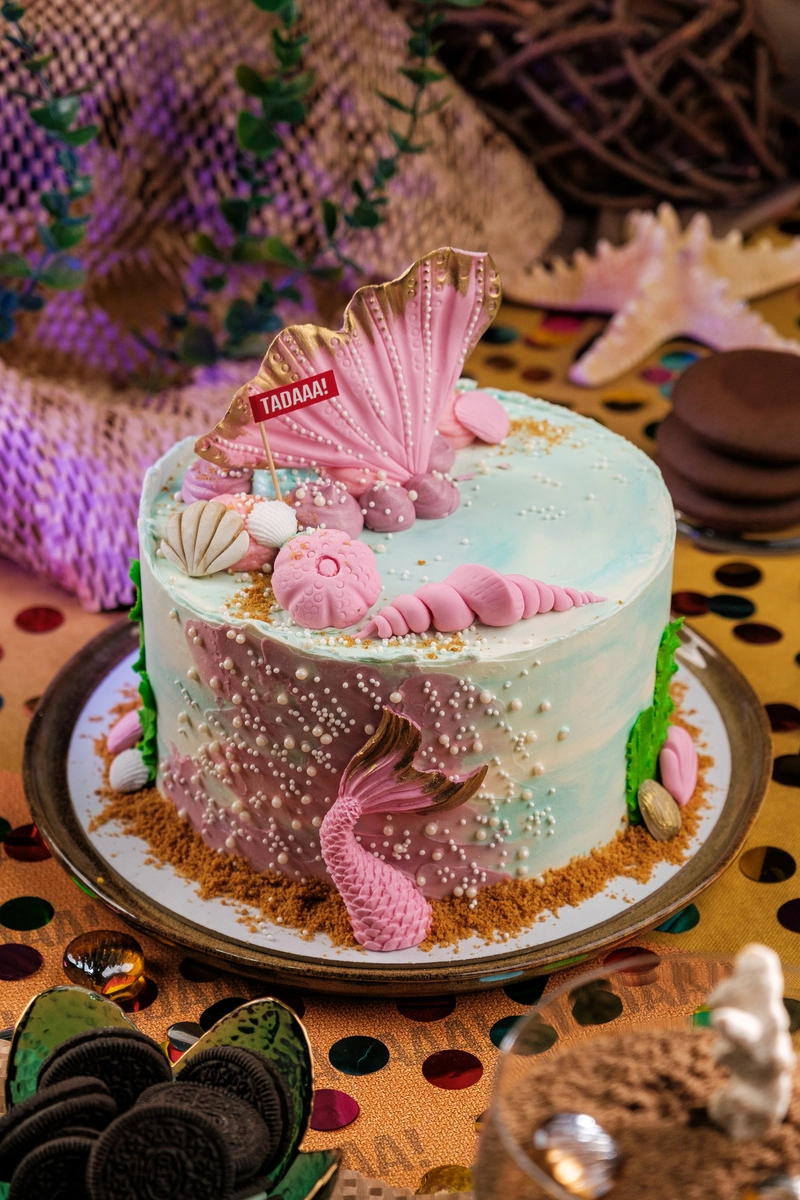 Mermaid Chocolate Cake