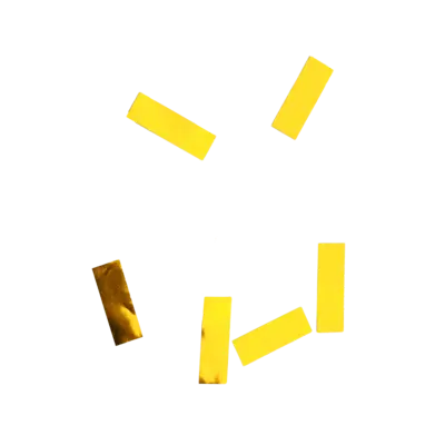 Gold Confetti Poppers