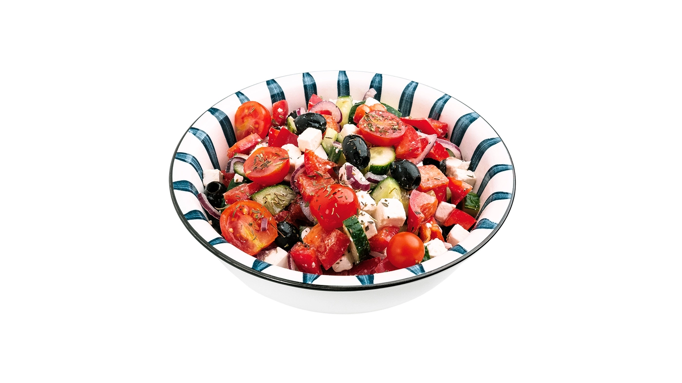 Greek Salad Bowl for Sharing