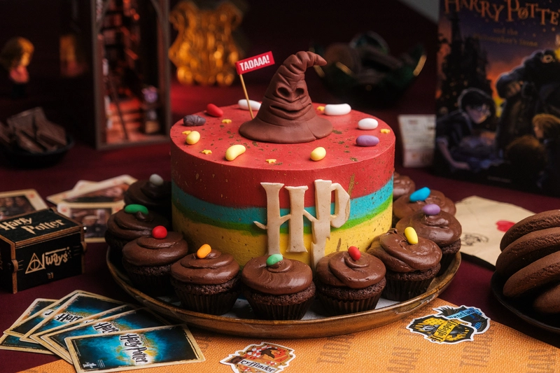 Harry Potter Sorting Hat Chocolate Cake