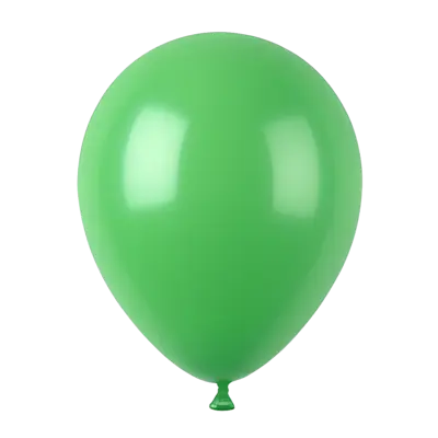 Blue and Green Balloon (uninflated)
