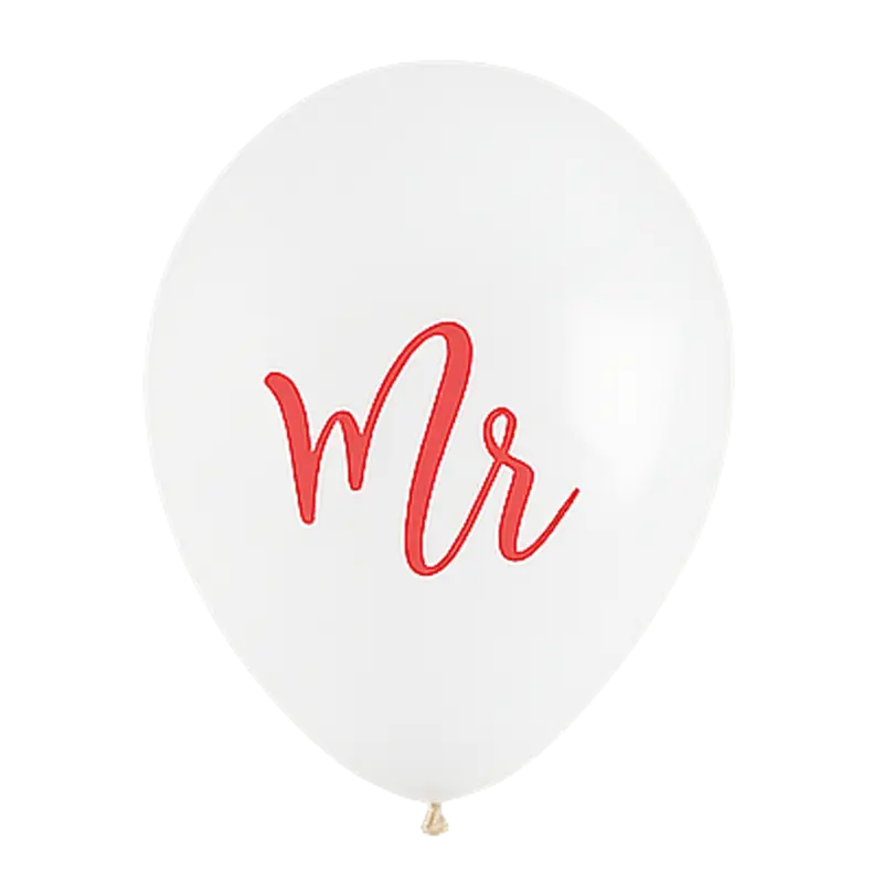 Rose Gold Mr & Mrs Balloons
