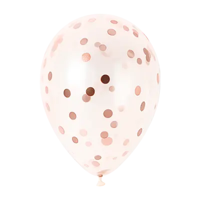 Rose Gold Balloon Bouquet (uninflated)