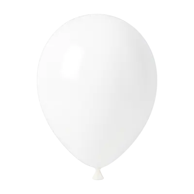 Gold and White Balloons (uninflated)