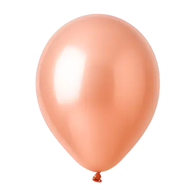 Rose Gold Foil Balloon Bouquet (uninflated)