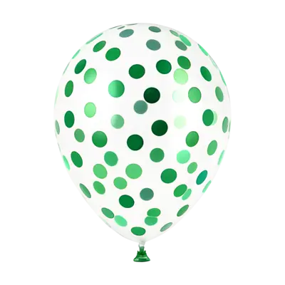 Blue and Green Balloon (uninflated)