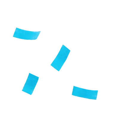 Sky Confetti Poppers