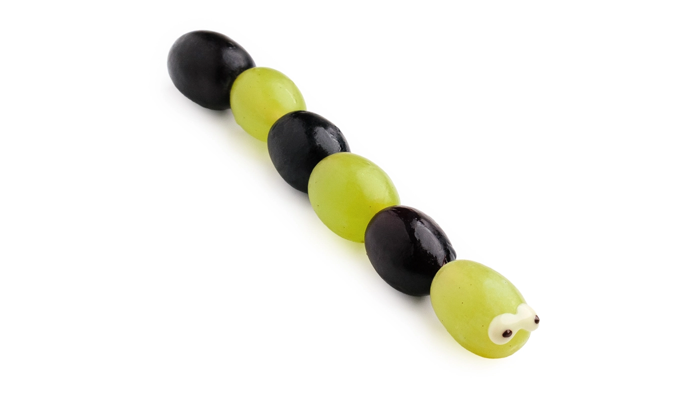 Caterpillar Fruit Skewers