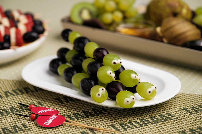 Caterpillar Fruit Skewers