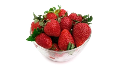 Strawberry Bowl for Sharing