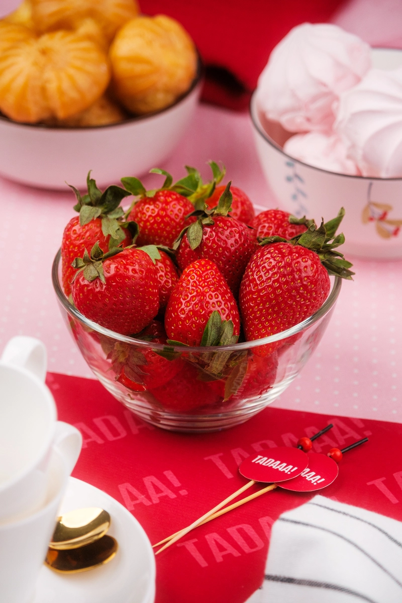 Strawberry Bowl for Sharing