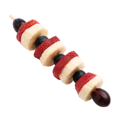 Red, White & Blue Fruit Skewers – 6 pcs