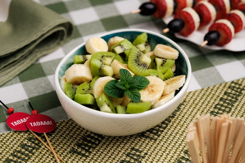 Kiwi & Banana Fruit Bowl