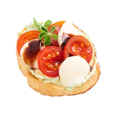 Caprese Tartines – 6 pcs