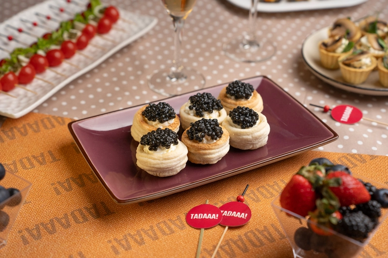 Black Caviar Tartlet