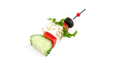 Vegetable Skewer Canapé