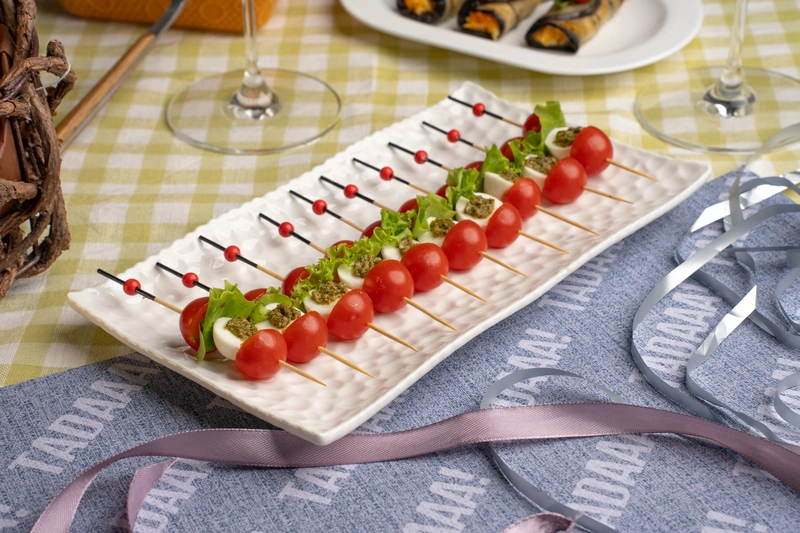 Mozzarella & Cherry Tomato Bites
