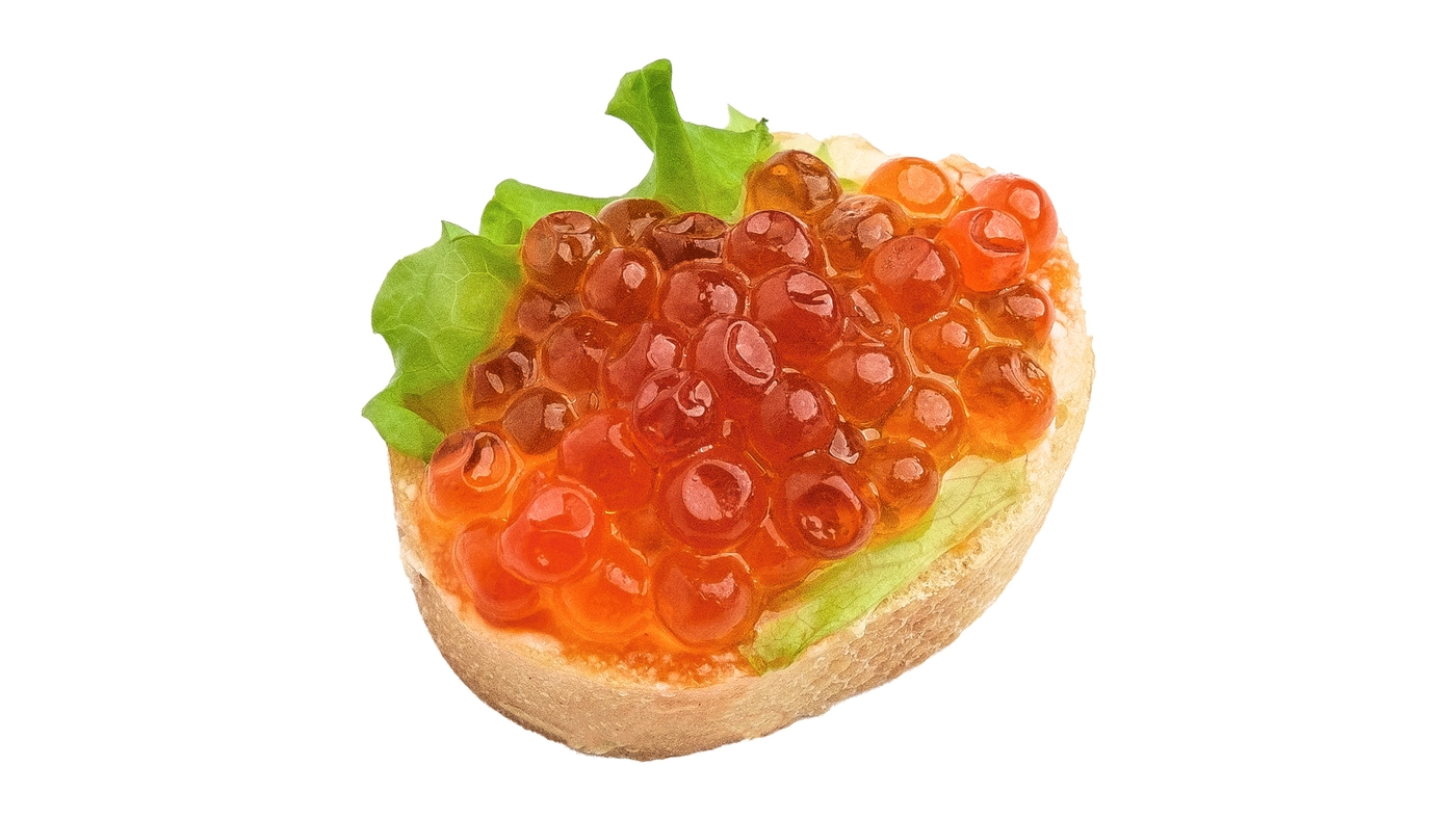 Red Caviar Tartine