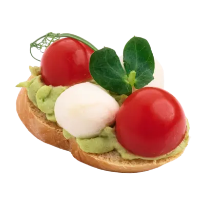 Caprese Avocado Tartine