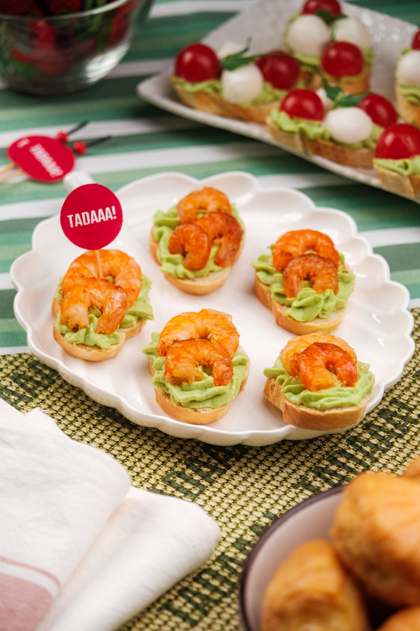 Prawn and Avocado Tartine