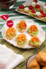 Prawn and Avocado Tartine