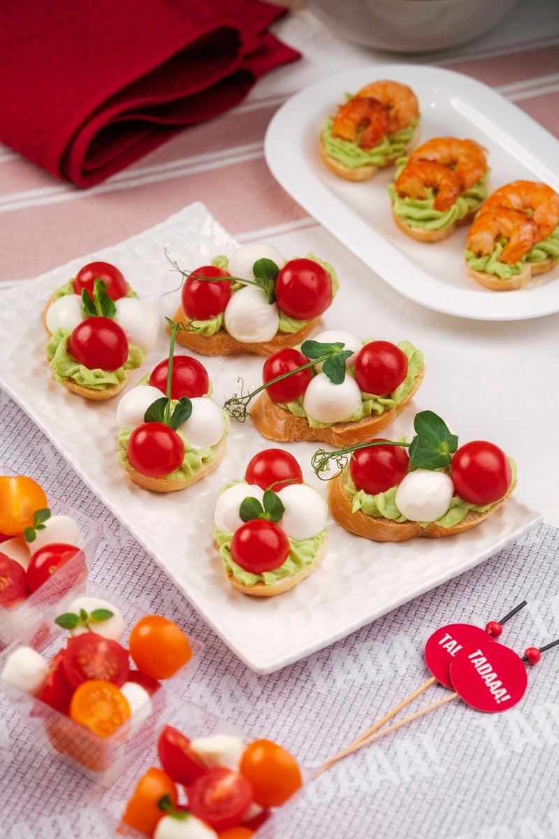 Caprese Avocado Tartine
