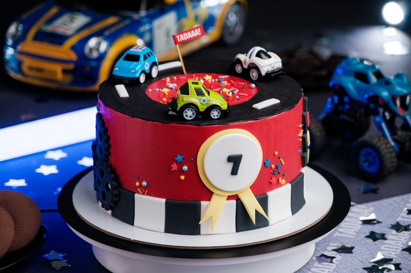 Racing Car Chocolate Cake