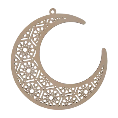 Wooden Eid Pendants