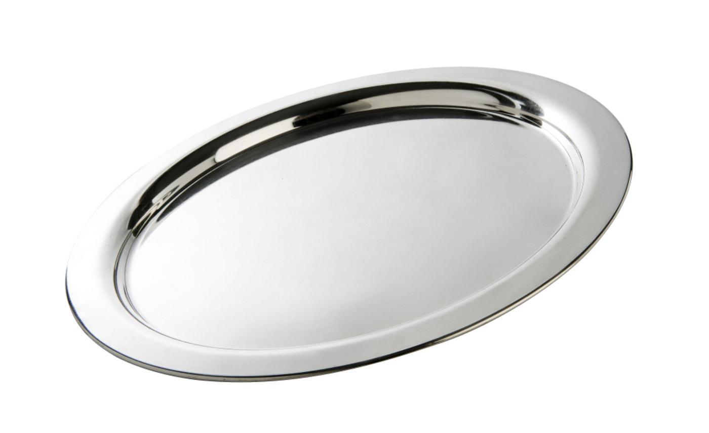 Silver Round Tray 16”