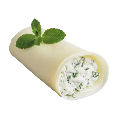 Sulguni Cheese filled with Nadugi and Mint