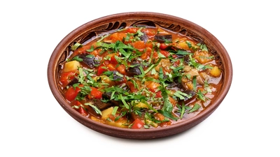 Adjapsandali Vegan Stew 