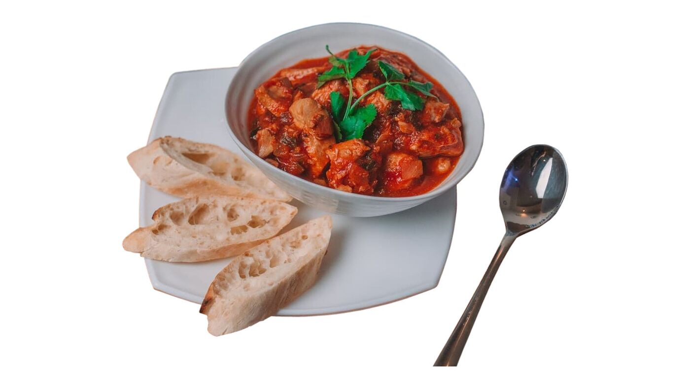 Chakhokhbili Chicken Stew
