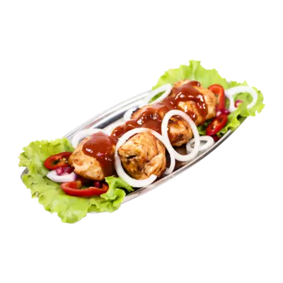 Grilled Chicken Mtsvadi Skewers — Tkemali